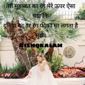 Hindi shayari love 2023