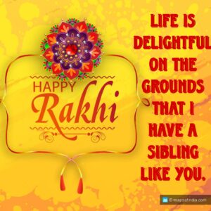 Happy raksha bandhan festival 2023