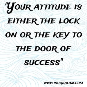 Best quotes on attitude in english